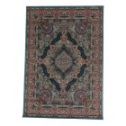 Perzijska preproga Medalion 200x300 cm – rjava akrilna preproga za dnevno sobo