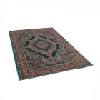 Perzijska preproga Medalion 200x300 cm – rjava akrilna preproga za dnevno sobo