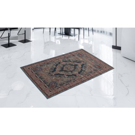Perzijska preproga Medalion rjava 80x120 klasična preproga