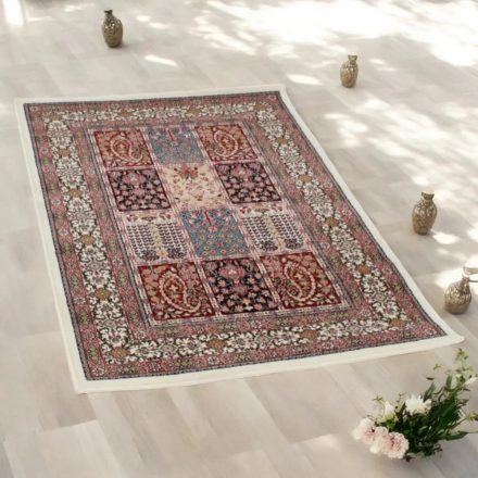 Luksuzna akrilna preproga z vzorcem Kheshti - bež 60x90