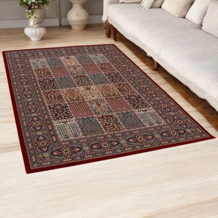 Perzijska preproga KHESHTI rdeča 160x230 kakovostna akrilna preproga za dnevno sobo