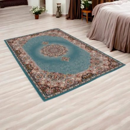 Perzijska preproga turkizna TABRIZ 140x200 kakovostna akrilna preproga