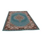 Luksuzna akrilna preproga z vzorcem Tabriz - turkizna 140x200