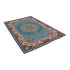 Luksuzna akrilna preproga z vzorcem Tabriz - turkizna 140x200