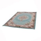 Luksuzna akrilna preproga z vzorcem Tabriz - turkizno modra 160x230