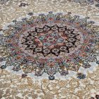 Perzijski preproga Isfahan bež 140x200 premium kakovostni preprogi iz akrila