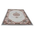 Luksuzna akrilna preproga z vzorcem Tabriz - siva 140x200