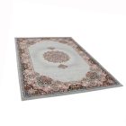 Luksuzna akrilna preproga z vzorcem Tabriz - siva 140x200