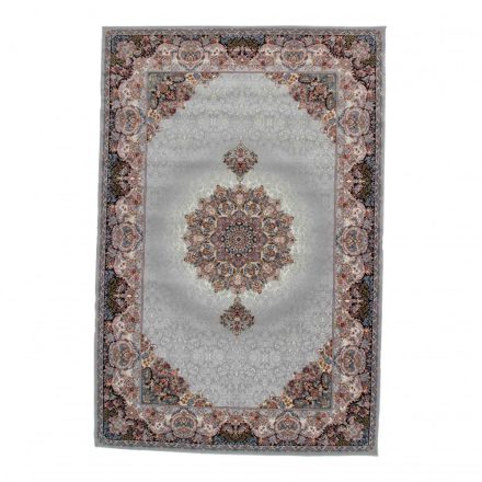 Perzijska preproga siva TABRIZ 200x300 kakovostna preproga za dnevno sobo