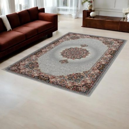 Perzijska preproga siva TABRIZ 200x300 kakovostna preproga za dnevno sobo