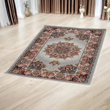Perzijski preproga Isfahan siva 80x120 ekskluzivni preproga iz akrila