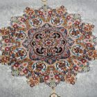 Perzijski preproga Isfahan siva 80x120 ekskluzivni preproga iz akrila