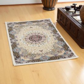 Perzijska preproga bež Kerman 80x120 klasična preproga