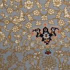 Siva preproga Kerman 80x120 cm – luksuzna klasična akrilna perzijska preproga