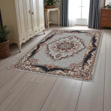 Perzijska preproga siva TABRIZ 140x200 kakovostna akrilna preproga