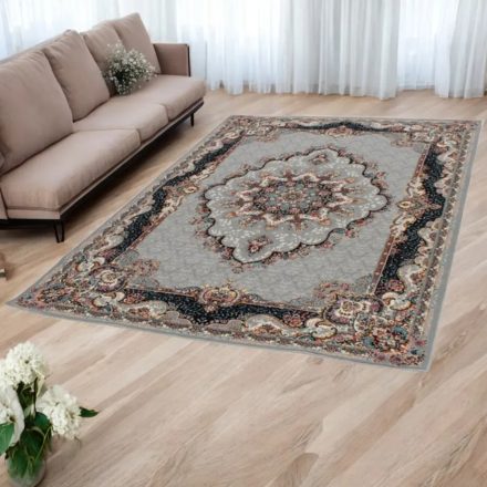 Perzijska preproga siva TABRIZ 200x300 kakovostne luksuzne preproge za dnevno sobo