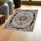 Luksuzna akrilna preproga z vzorcem Tabriz - siva 80x120