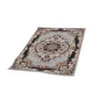 Luksuzna akrilna preproga z vzorcem Tabriz - siva 80x120