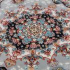 Luksuzna akrilna preproga z vzorcem Tabriz - siva 80x120