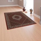 Perzijska preproga bordo Bidjar 60x90 elegantna klasična preproga iz akrila