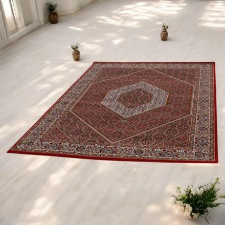 Perzijska preproga bordo Bidjar 60x90 elegantna klasična preproga iz akrila