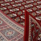 Perzijska preproga bordo BOKHARA 140x200 elegantna preproga iz akrila