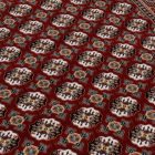 Perzijska preproga BUKHARA rdeča 160x230 elegantna preproga za dnevno sobo iz akrila