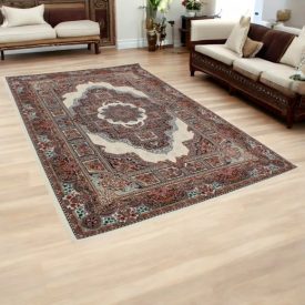 Luksuzna akrilna preproga z vzorcem Tabriz - bež 160x230