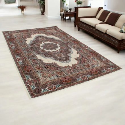 Perzijska preproga bež TABRIZ 200x300 kakovostna preproga za dnevno sobo