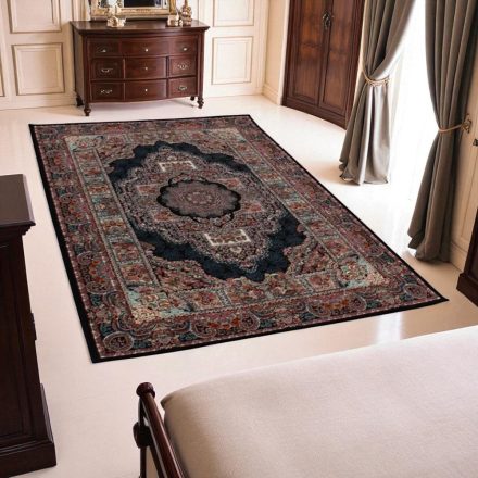 Perzijska preproga modri TABRIZ 140x200 kakovostna akrilna preproga