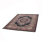 Luksuzna akrilna preproga z vzorcem Tabriz - temno modra 140x200