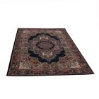 Luksuzna akrilna preproga z vzorcem Tabriz - temno modra 140x200