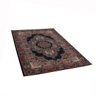 Luksuzna akrilna preproga z vzorcem Tabriz - temno modra 140x200