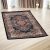 Luksuzna akrilna preproga z vzorcem Tabriz - temno modra 80x120