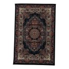 Luksuzna akrilna preproga z vzorcem Tabriz - temno modra 80x120