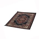 Luksuzna akrilna preproga z vzorcem Tabriz - temno modra 80x120