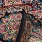 Luksuzna akrilna preproga z vzorcem Tabriz - temno modra 80x120