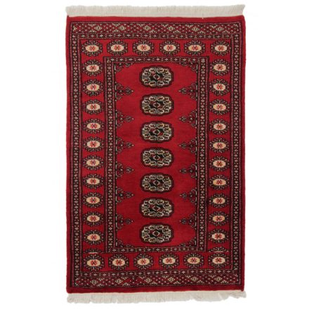 Pakistanska preproga bordo Bukhara 79x121 Ročno vozlana orientalska preproga