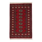 Pakistanska preproga bordo Bukhara 79x121 Ročno vozlana orientalska preproga