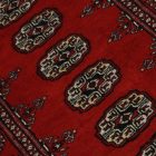 Pakistanska preproga bordo Bukhara 79x121 Ročno vozlana orientalska preproga