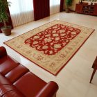 Ziegler preproga rdeča-bež 202x293 ročno vozlana perzijska preproga