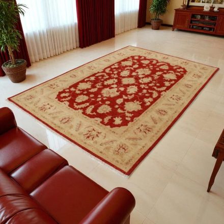 Ziegler preproga rdeča-bež 202x293 ročno vozlana perzijska preproga