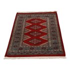 Pakistanska preproga bordo Jaldar 76x125 Ročno vozlana orientalska preproga
