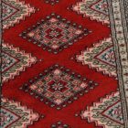 Pakistanska preproga bordo Jaldar 76x125 Ročno vozlana orientalska preproga