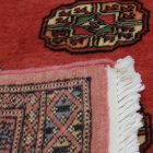 Tekač preproga roza Bukhara 74x247 ročno vozlana preproga za hodnik