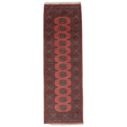 Tekači preproga roza Bukhara 76x233 ročno vozlana preproga za hodnik