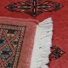 Tekač preproga roza Butterfly 78x237 ročno vozlana preproga za hodnik