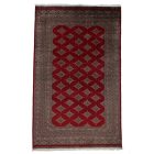 Preproga Pakistan rdeča Jaldar 156x248 ročno vozlana orientalska preproga