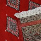 Preproga Pakistan rdeča Jaldar 156x248 ročno vozlana orientalska preproga