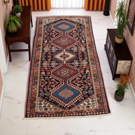 Iranska preproga Yalameh 58x149 ročno vozlana perzijska preproga